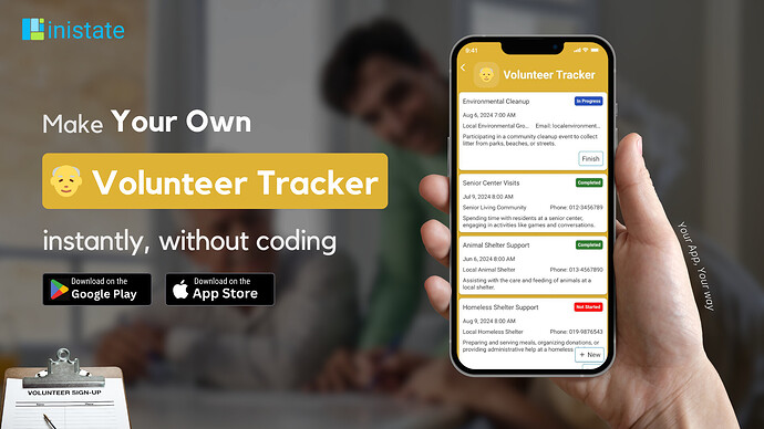 Volunteer Tracker