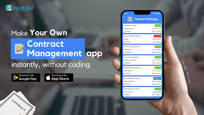 Contract Management app