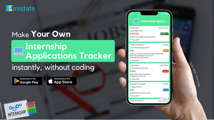 Internship Applications Tracker