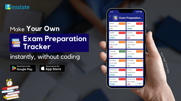 Exam Preparation Tracker