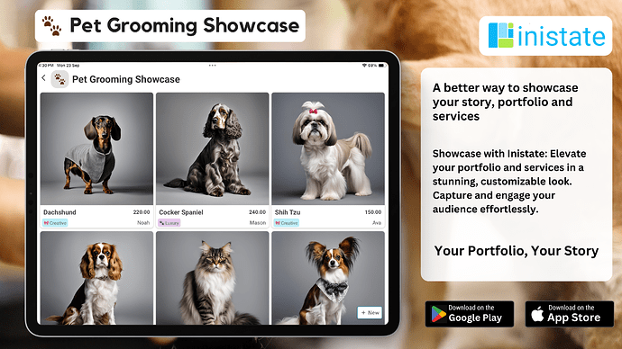 Pet Grooming Showcase