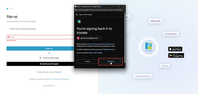 Google Auth