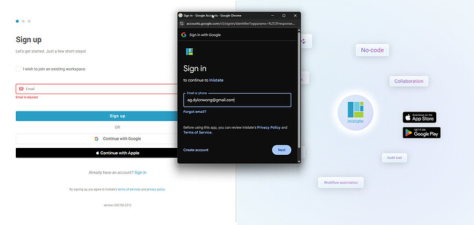 google-signup