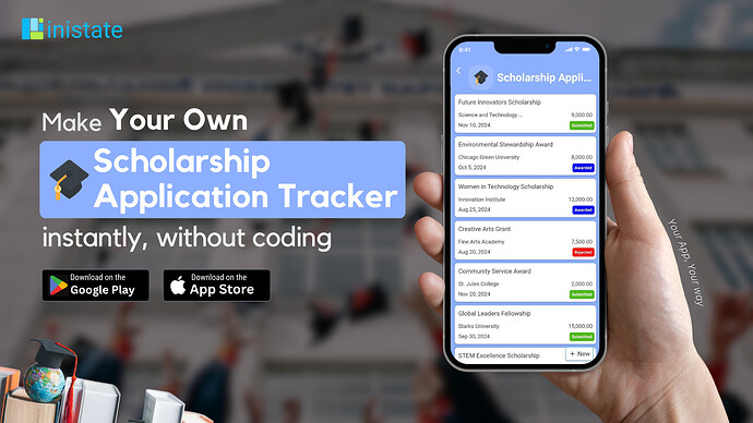 Scholarship Applications Tracker